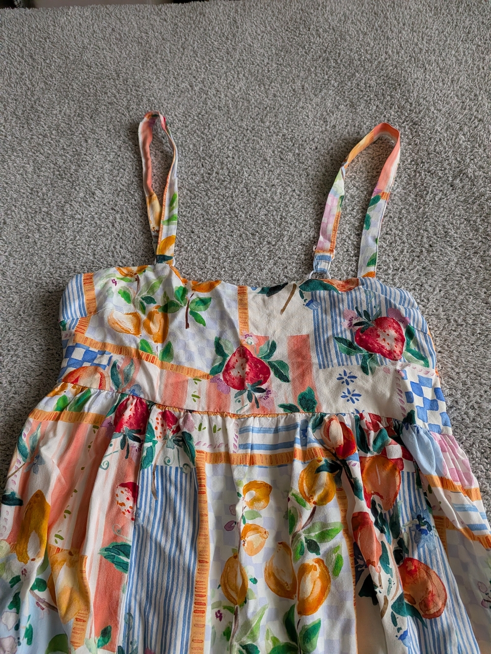 Floral Print Strap Maxi Dress in Multi - Picture 3 of 5